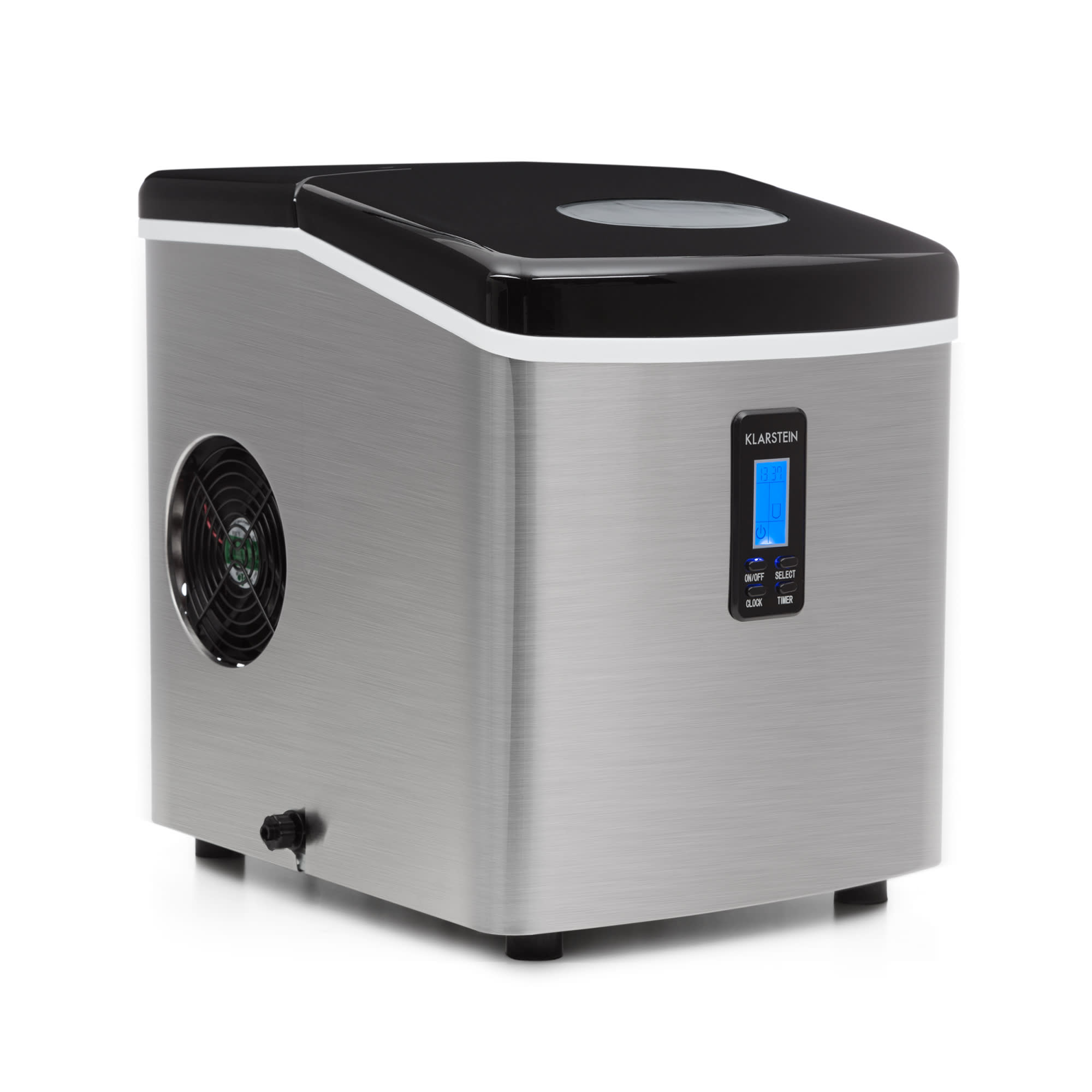 Klarstein Mr. Black-Frost, výrobník ľadu, 150 W, stroj na výrobu ľadu