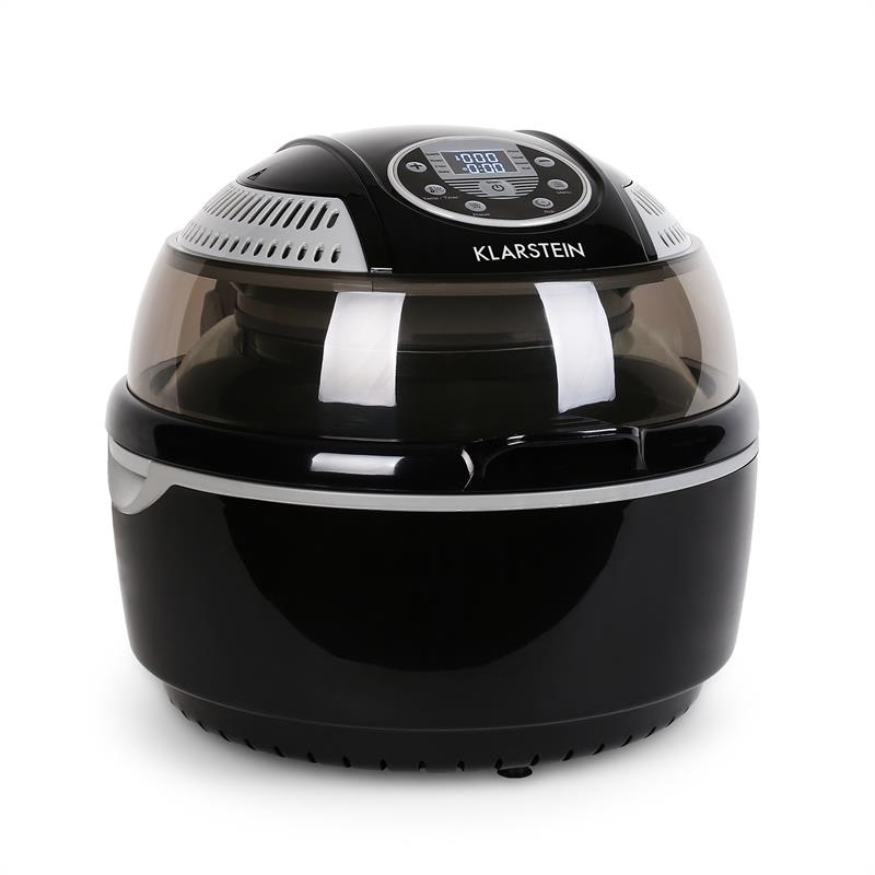 Klarstein TK20-VITAIR FRYER BL, teplovzdušná fritéza, 1400 W, 10 l, čierna