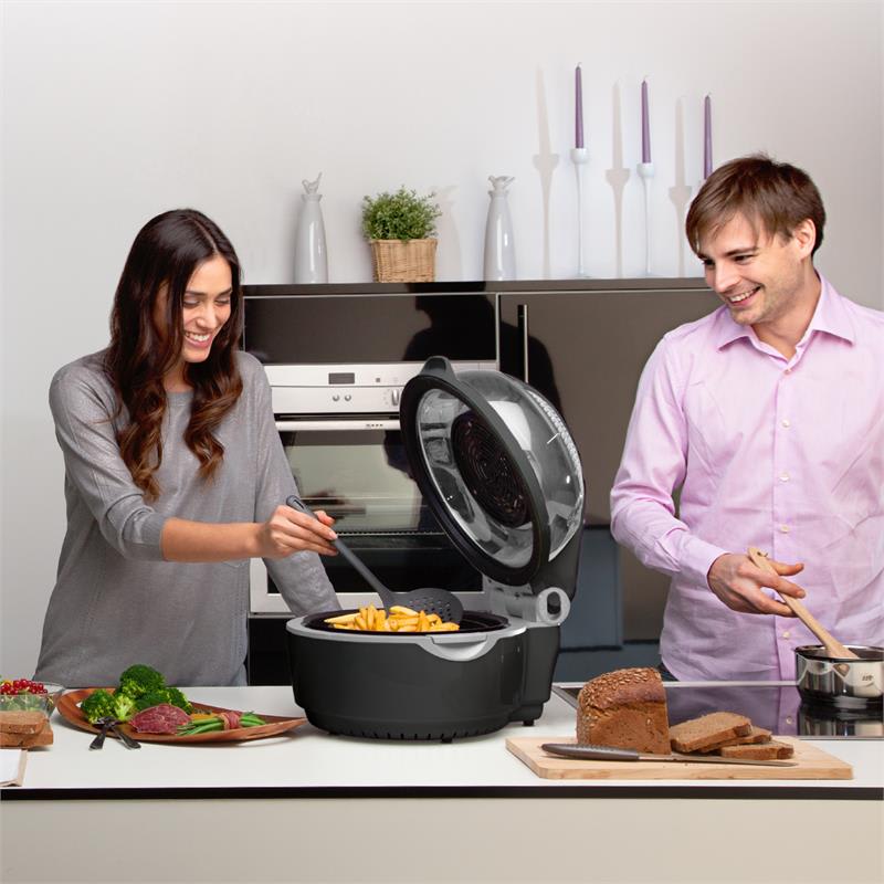 Klarstein TK20-VITAIR FRYER BL, teplovzdušná fritéza, 1400 W, 10 l, čierna – Obrázok 2
