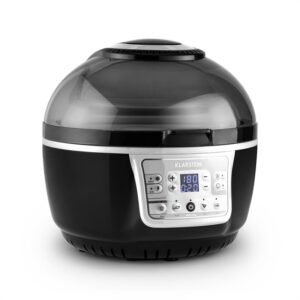 Klarstein VitAir Turbo, teplovzdušná fritéza, 1400 W, 10 L, sivo-čierna