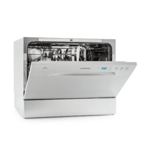 Klarstein Amazonia 6, umývačka riadu, 1380 W, na 6 súprav riadu, energet. trieda F, 49 dB, tlačidlové ovládanie