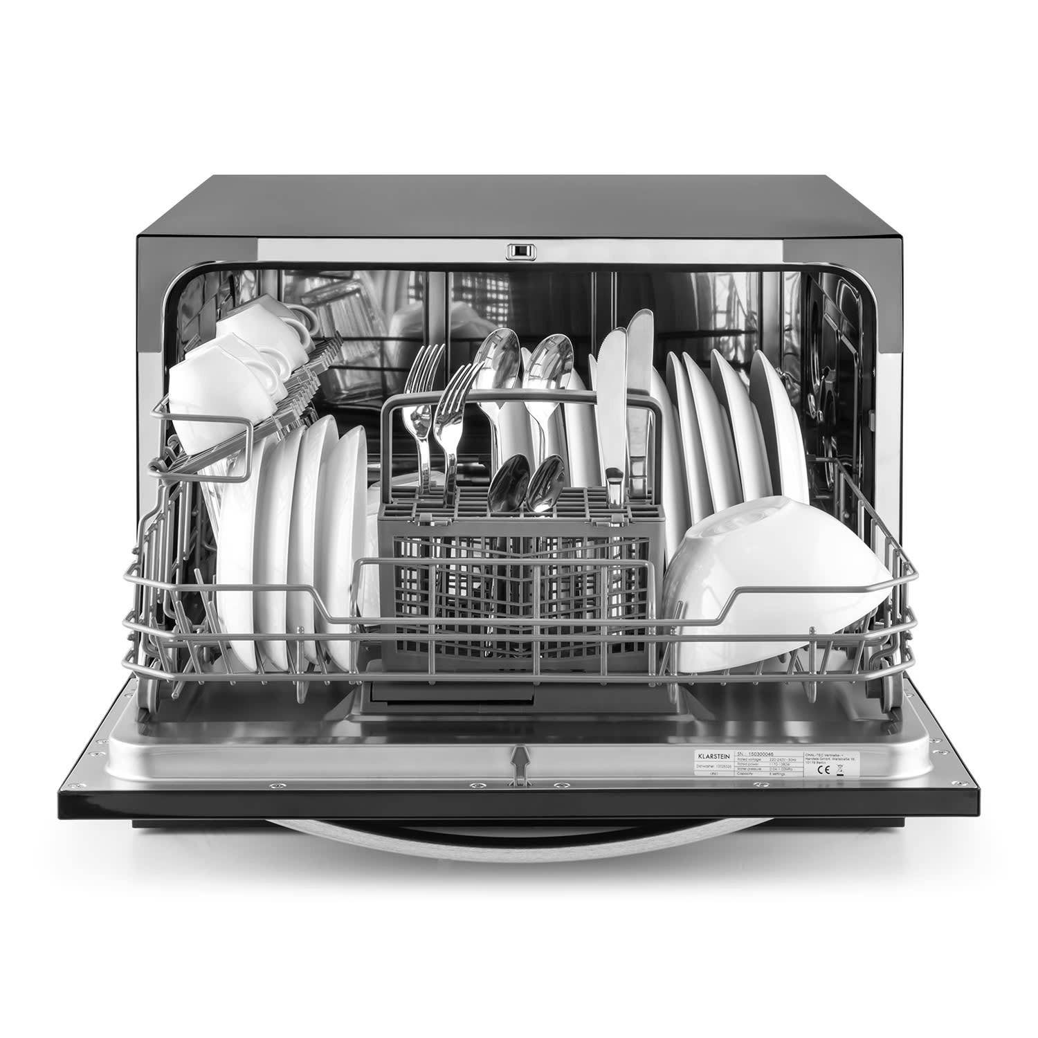 Klarstein Amazonia 6 Luminance, umývačka riadu, 1380 W, na 6 súprav riadu, energet. trieda F – Obrázok 5