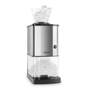 OneConcept Icebreaker, drvič ľadu, 15 kg/h, objem 3,5 l, zásobník na ľad, nehrdzavejúca oceľ