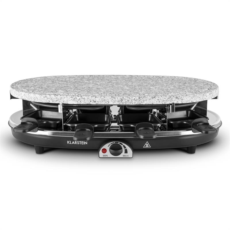 Klarstein Steaklette, raclette gril, 1500 W, granitová platňa, pre 8 osôb – Obrázok 4