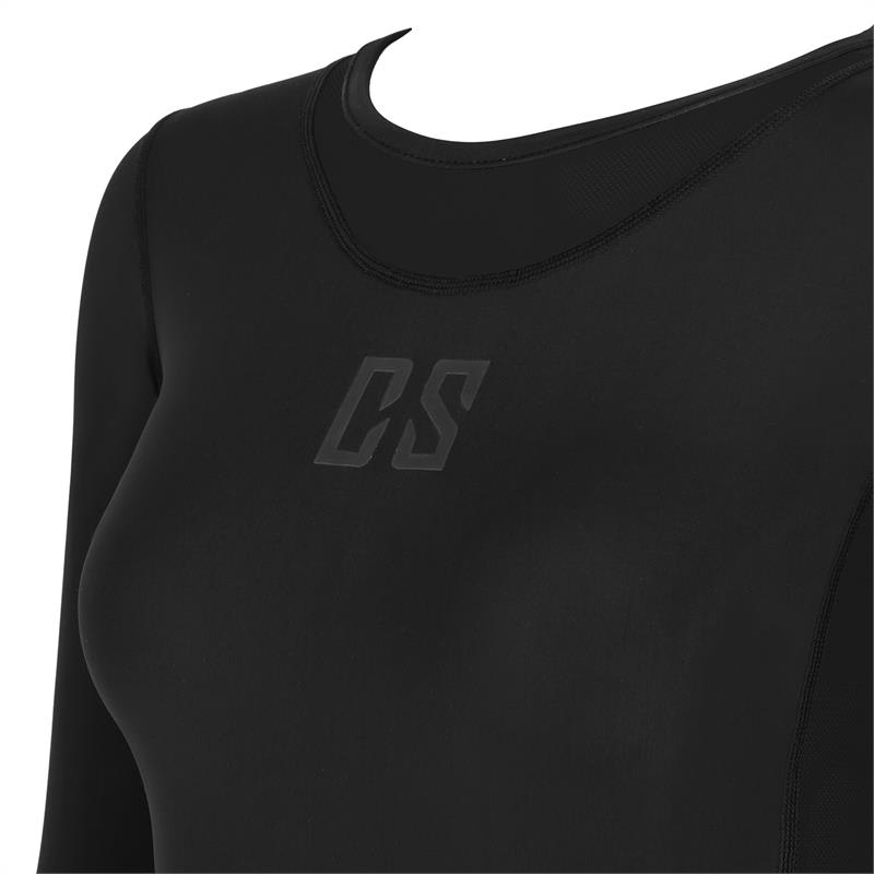 Capital Sports Beforce, S, čierne, kompresné tričko, tréningové tričko, dámske – Obrázok 4
