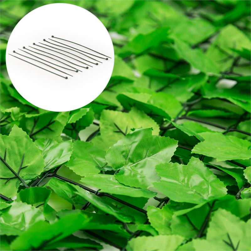 Blumfeldt Fency Bright Ivy, zástena, ochrana pred pozorovaním, ochrana pred vetrom, 300 x 100 cm, brečtan, svetlozelená – Obrázok 3