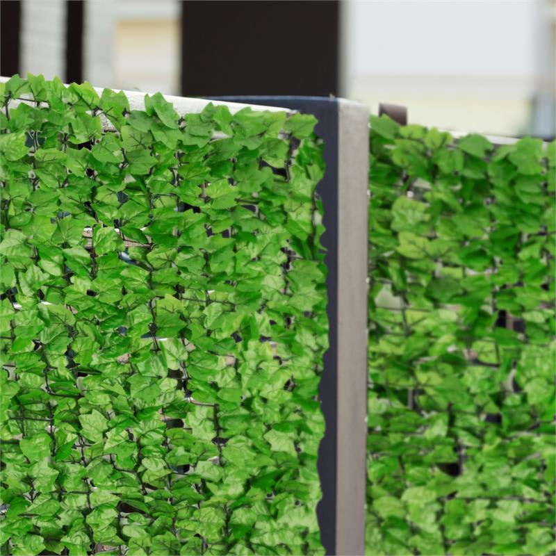 Blumfeldt Fency Bright Ivy, zástena, ochrana pred pozorovaním, ochrana pred vetrom, 300 x 150 cm, brečtan, svetlozelená – Obrázok 5