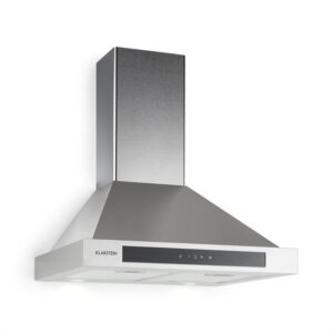 Klarstein Zelda, digestor, 60 cm, nástenný, 600 m³/h, LED, dotykové ovládanie, časovač, nehrdzavejúca oceľ