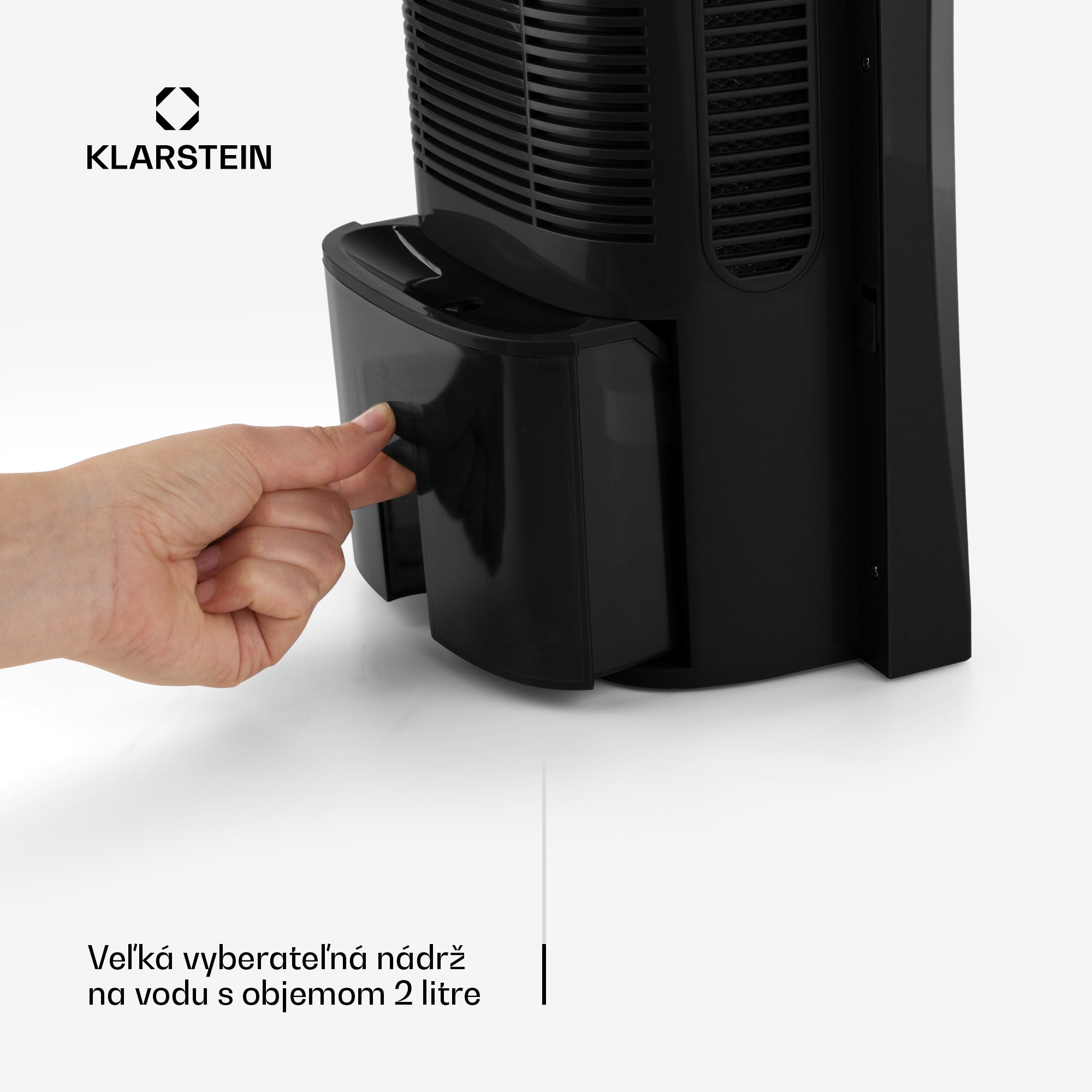 Klarstein Drybest 2000 2G, odvlhčovač vzduchu, ionizátor, 700 ml/d, 70 W, čierny – Obrázok 5