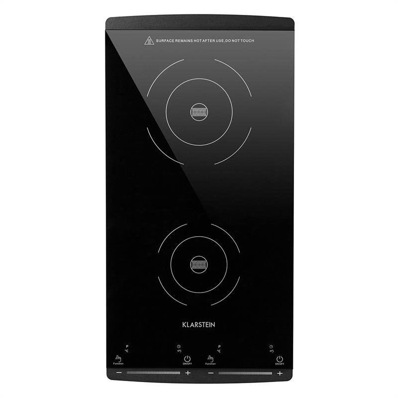 Klarstein VariCook Slim indukčný varič, 2900 W, 60-240 °C, 2 platne, čierna – Obrázok 4