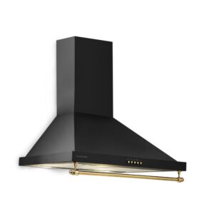 Klarstein Montblanc 60, digestor, 60 cm, nástenný, 599 m³/h, LED, lišta, čierny