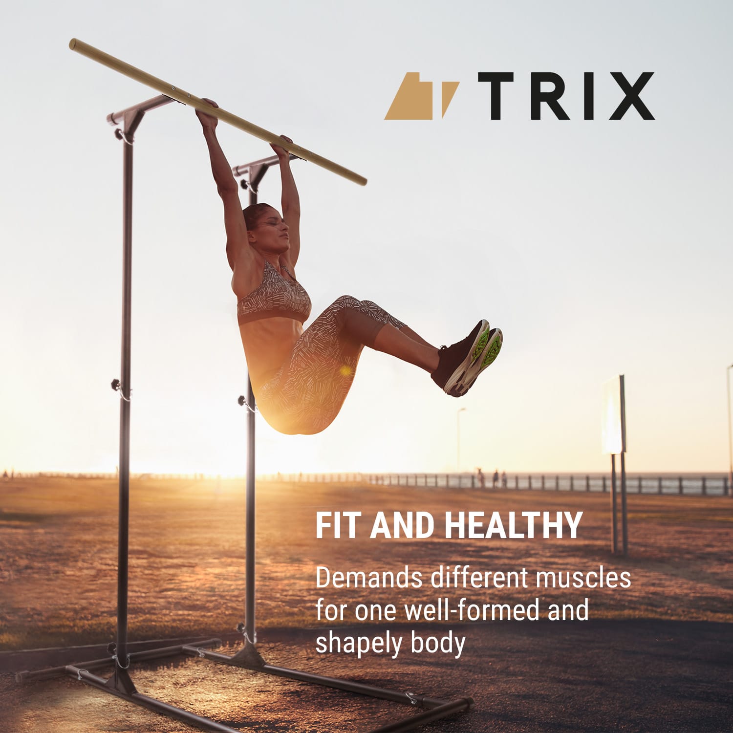 KLARFIT T-Trix, pull up stanica, MultiGym koncept, do 110 kg, prenosná taška, čierna – Obrázok 5