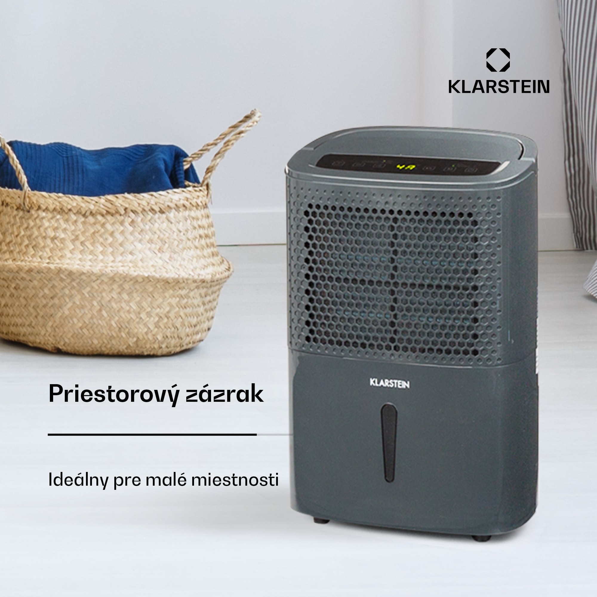 Klarstein DryFy 10 odvlhčovač vzduchu 200W 10l/deň 80 m³/h 20-30 m² – Obrázok 3
