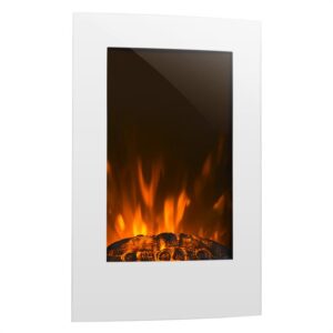 Klarstein Lausanne Vertical elektrický krb 1000 alebo 2000W s ohňovou ilúziou