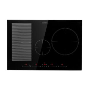 Klarstein Delicatessa 77 Hybrid, vstavaná indukčná varná doska, 7000 W, 4 zóny, čierna