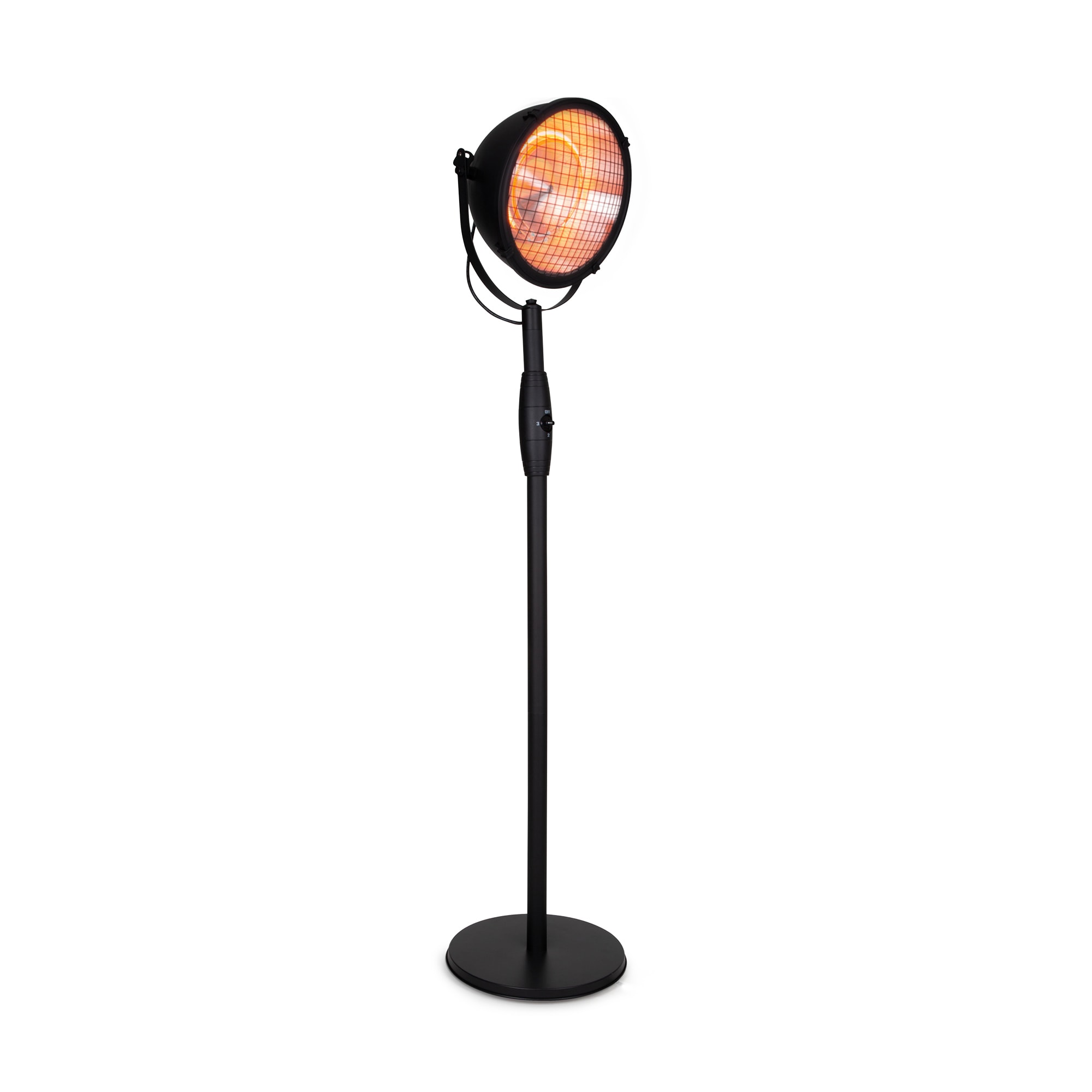 Blumfeldt Heatspot, terasový ohrievač, 900/1200/2100 W, IR ComfortHeat, čierny