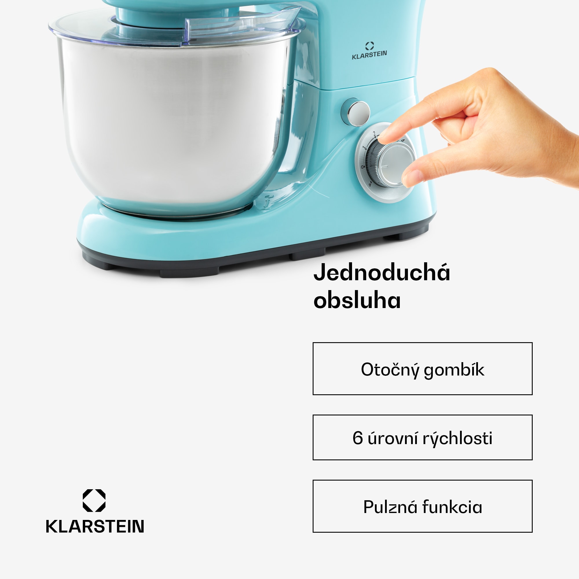Klarstein Bella Pico 2G, kuchynský robot, 1300 W, 1,7 PS, 6 stupňov, 5 l – Obrázok 5