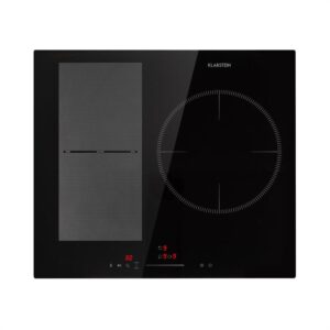Klarstein Delicatessa 3 Flex, indukčná varná doska, 6600 W, 3 zóny, sklokeramika, čierna