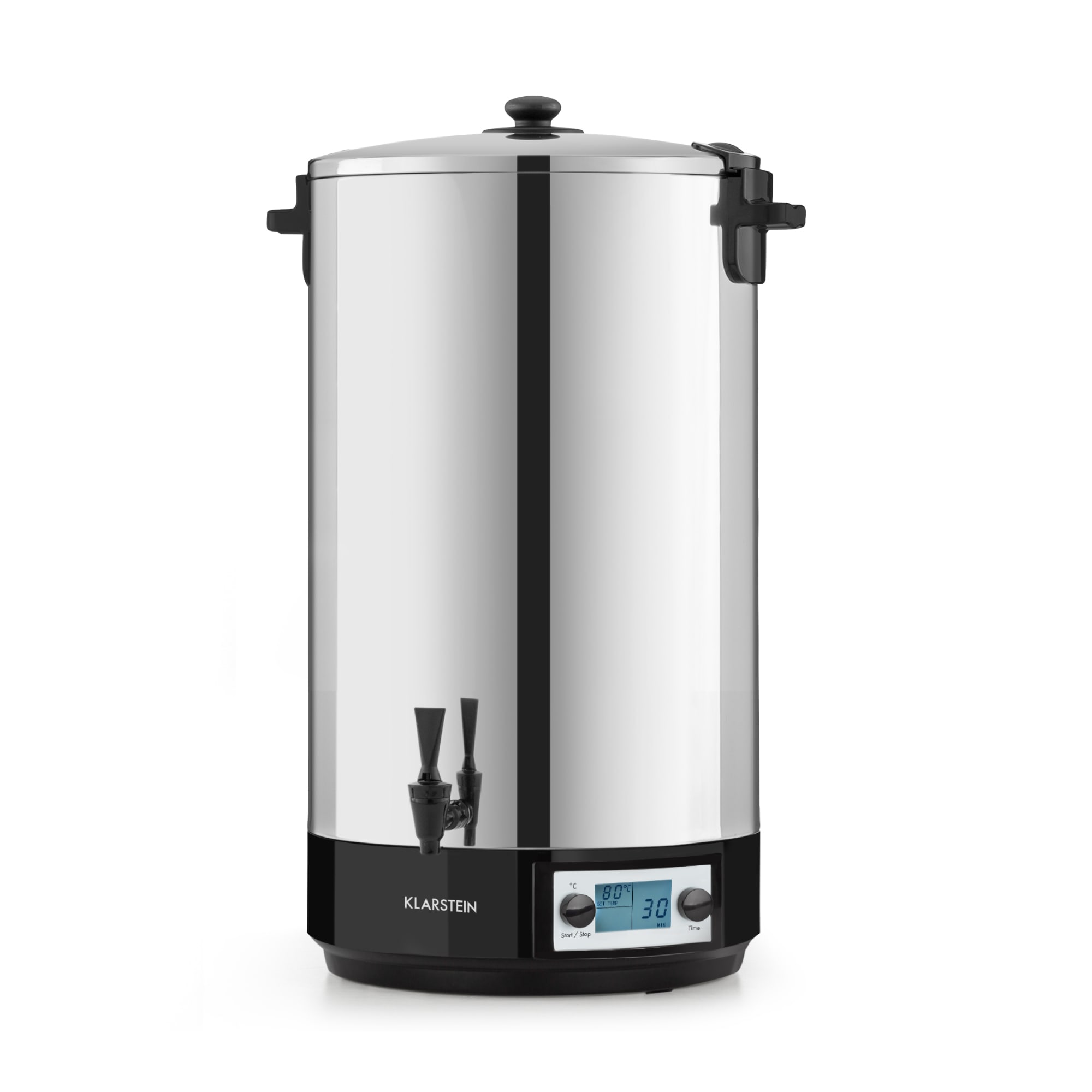 Klarstein KonfiStar 60, zavárací hrniec, dávkovač nápojov, 60 l, 2500 W, 100 °C, 180 min, digitálny