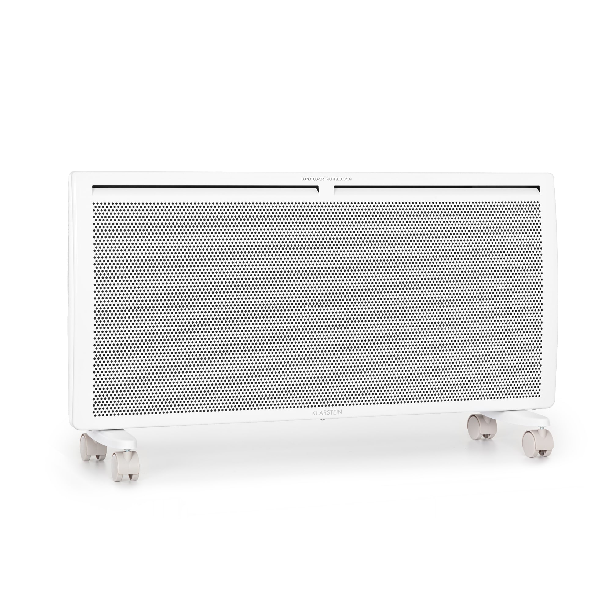 Klarstein Hot Spot Slimcurve Double Wave, konvektor, ohrievač 2 v 1, 2000 W, týždenný časovač, biely