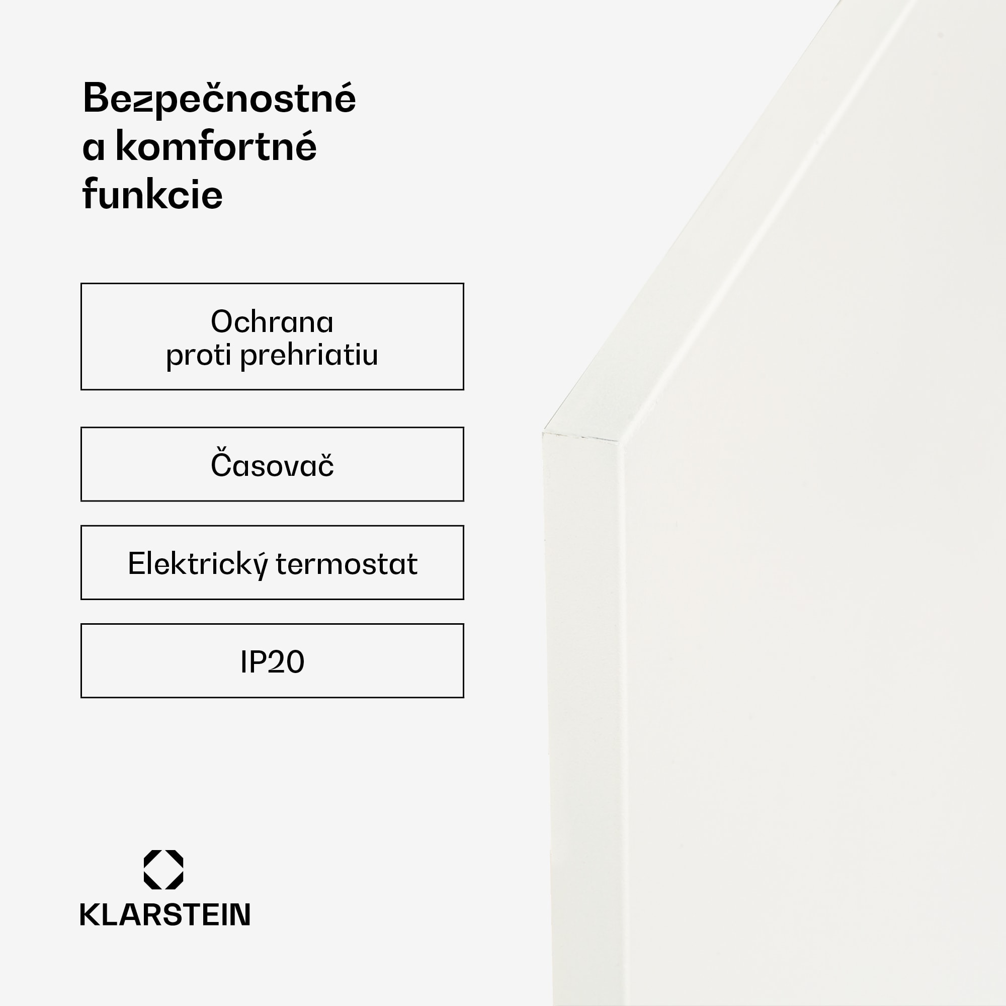 Klarstein Wonderwall Air Infinite 720 infračervené kúrenie 120x60 cm 720 W diaľkové ovládanie – Obrázok 5