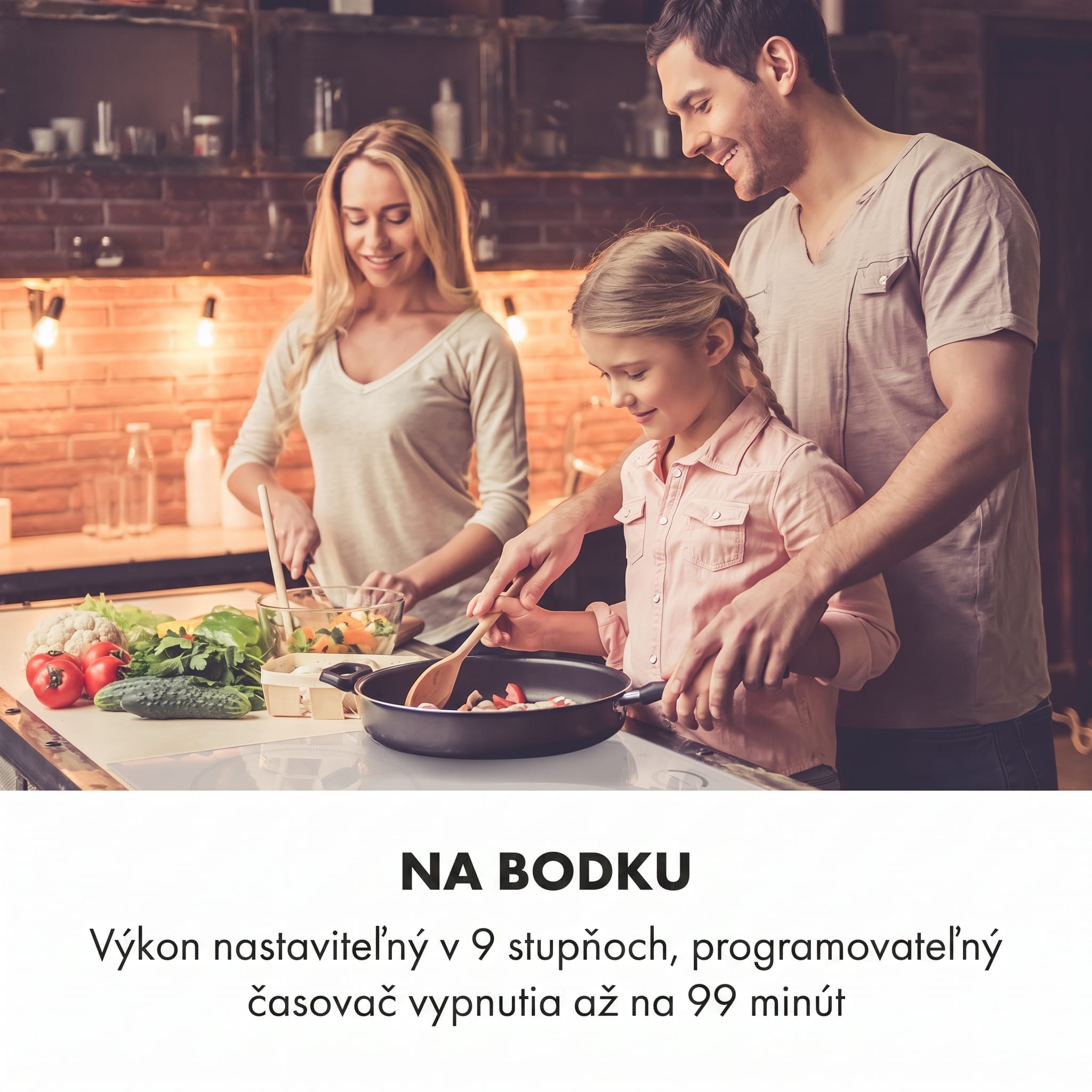 Klarstein Delicatessa 60 Hybrid, vstavaná indukčná varná doska, 7000 W, 4 zóny – Obrázok 2