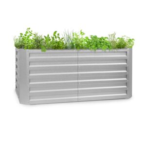 Blumfeldt High Grow Straight vyvýšený záhon 120x60x60 cm 432 l oceľ