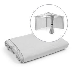 Blumfeldt Pantheon Solid Sky, bočné steny pre altánok, 4 steny, 3 x 4 m, 140 g/m²