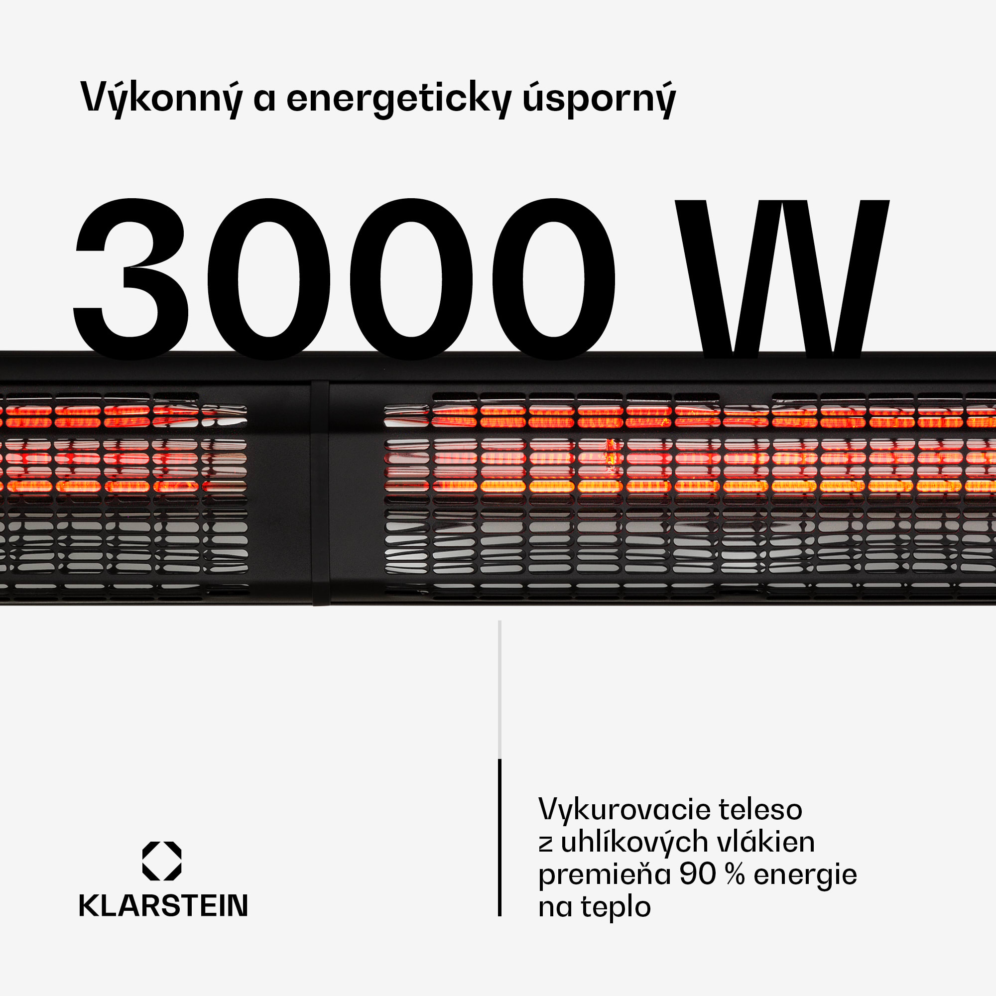 Blumfeldt DualisHeat 3000, sálavý ohrievač, 3000 W, IP55, na vonkajšie použitie, diaľkové ovládanie – Obrázok 5