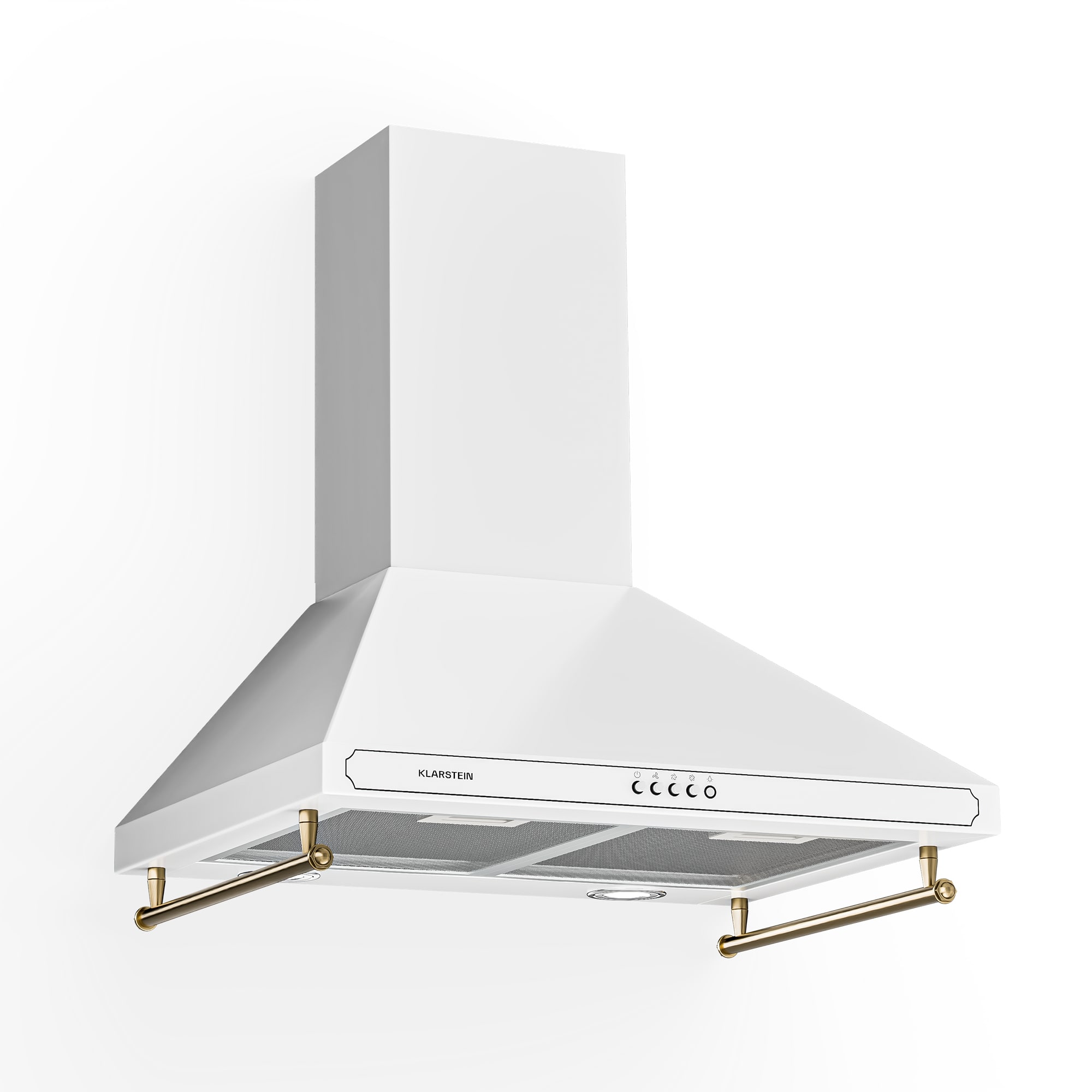 Klarstein Victoria digestor 60 cm retro dizajn 630 m³/h 2 LED lampy