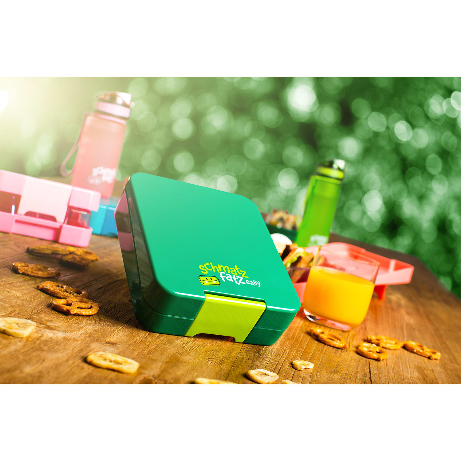 Klarstein schmatzfatz easy Snackbox 4 priehradky 18 x 15 x 5 cm – Obrázok 5