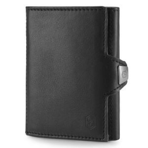 Slimpuro TRYO Slim Wallet 5 kariet vrecko na mince, 9,2 x 2,2 x 7,5 cm (Š x V xH), ochrana RFID