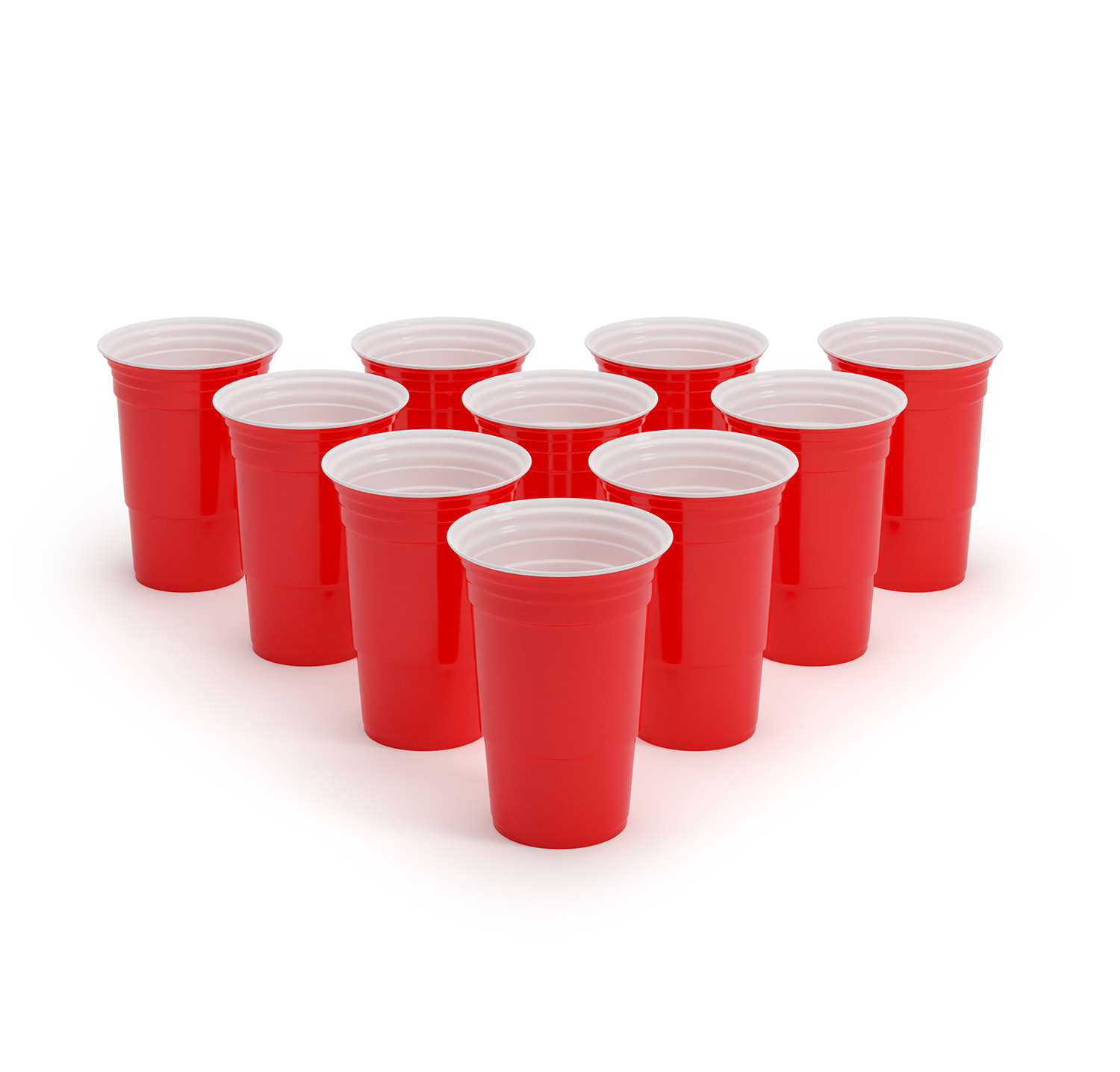 BeerCup Nadal, 16 Oz, Red & Blue Party Pack, poháre, dve farby, vrátane loptičiek a pravidiel – Obrázok 2