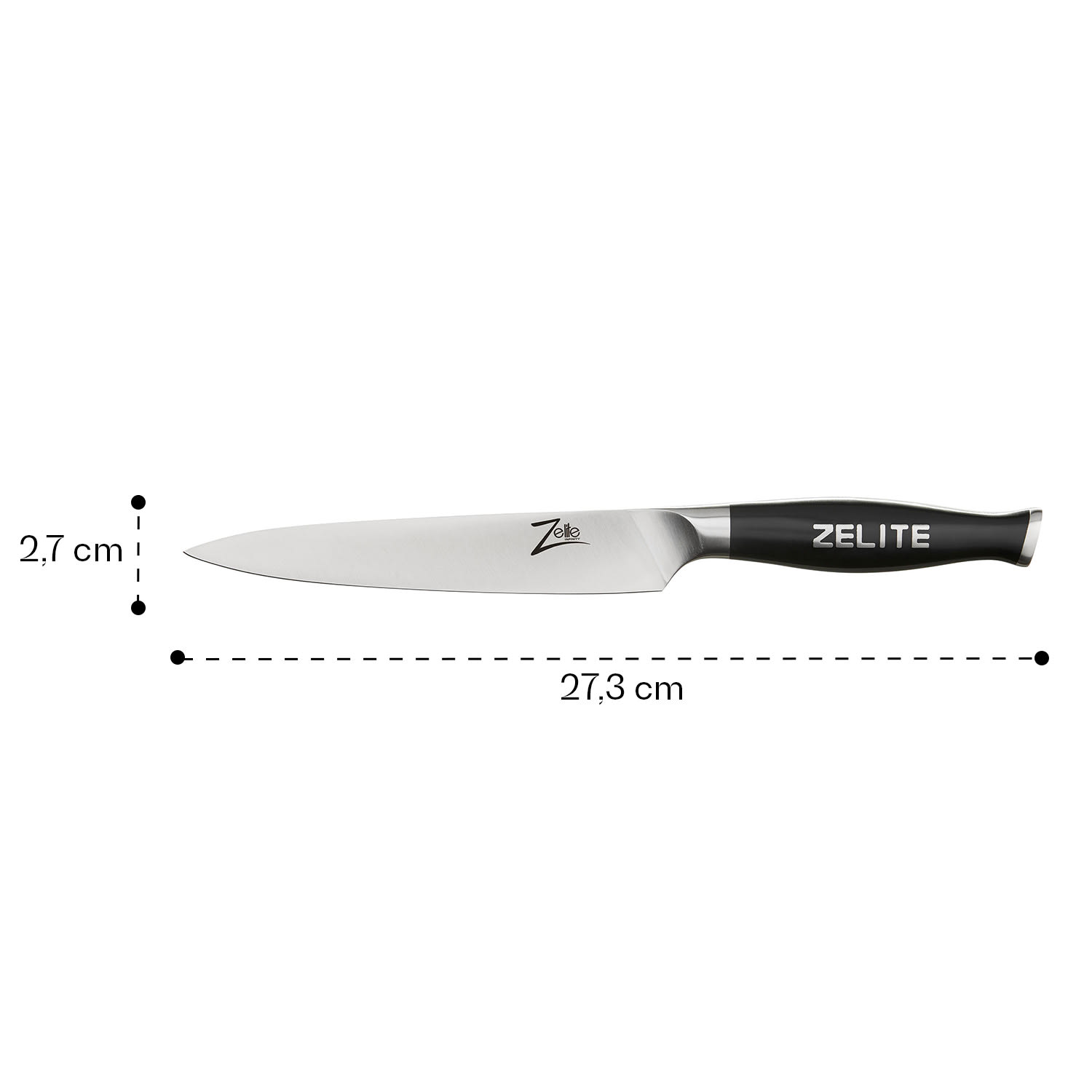 Zelite Infinity by Klarstein Comfort Pro, 6" univerzálny nôž, 56 HRC, nehrdzavejúca oceľ – Obrázok 5