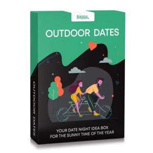 Spielehelden Outdoor Dates Kartová hra pre páry 55 milujúcich nápadov na rande svadobný darček v anglickom jazyku