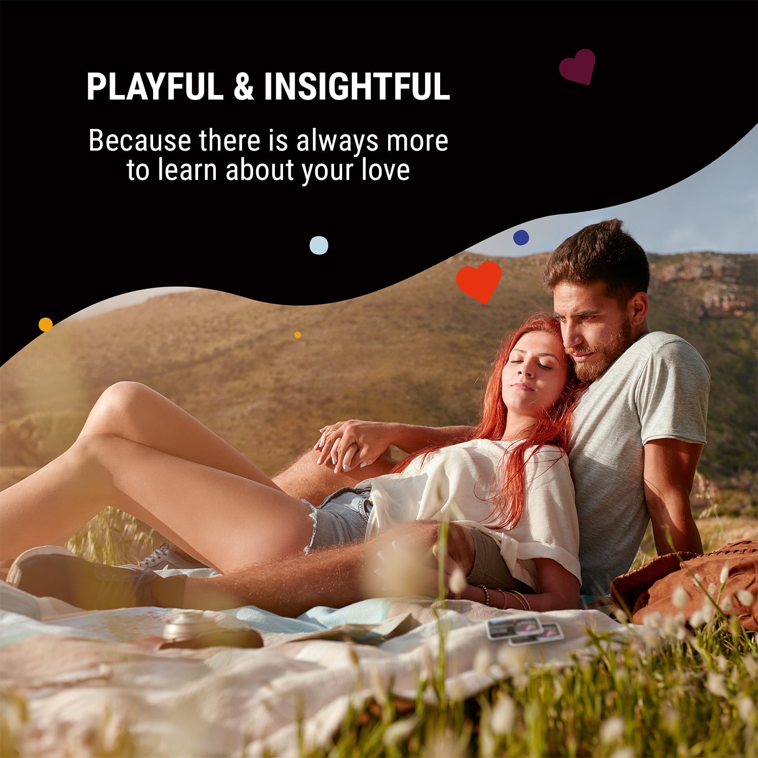 Spielehelden Couple Question Card Game - pre viac lásky a spolupatričnosti Kartová hra v anglickom jazyku – Obrázok 4