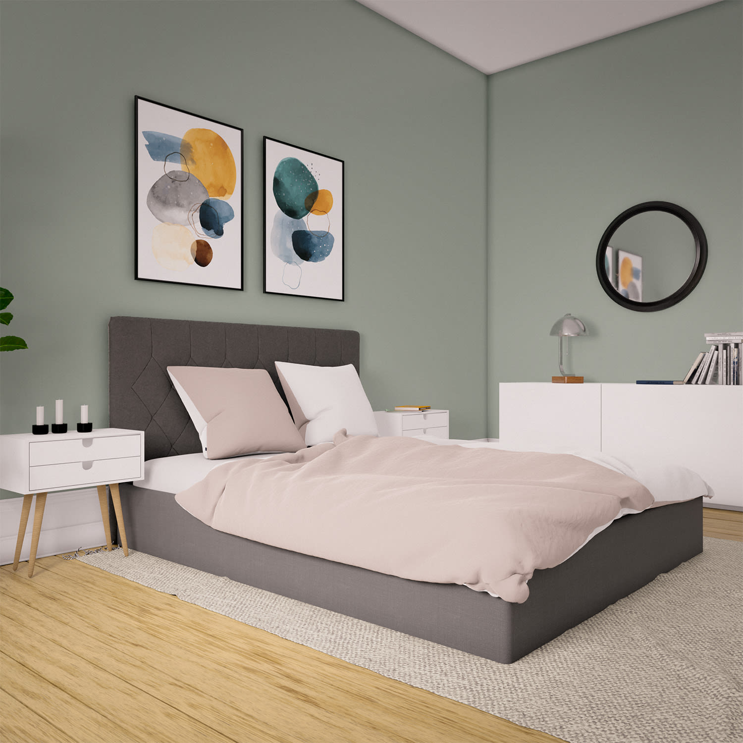 Sleepwise Soft Wonder Edition, posteľná bielizeň, obliečka na posteľ 140x200cm & na vankúš 65x65cm – Obrázok 2