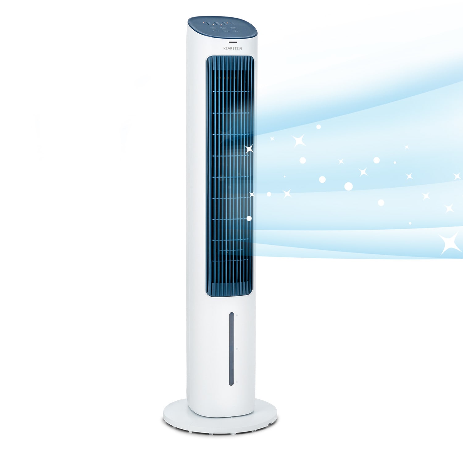 Klarstein Mistral, 5 v 1 ochladzovač vzduchu, ventilátor, zvlhčovač vzduchu, ionizátor, 360 m³/h, diaľkové ovládanie