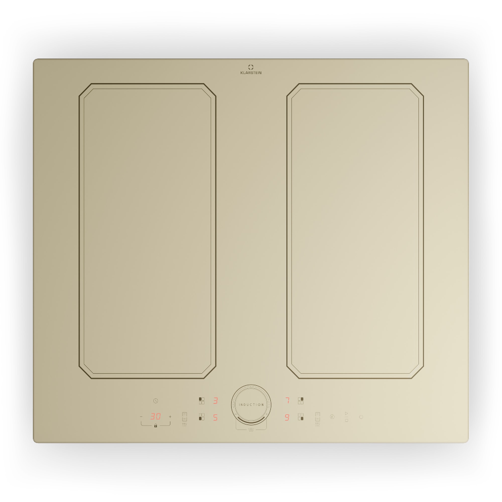 Klarstein Victoria 4 Flex, vstavaná indukčná varná doska, 7000 W, 2 x Flexzone, časovač