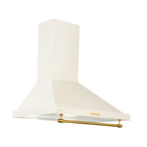 Klarstein Montblanc 60, digestor, 60 cm, nástenný, 599 m³/h, LED, lišta, krémový