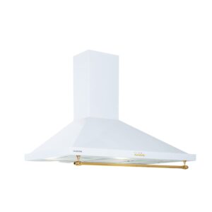 Klarstein Montblanc 90, digestor, 90 cm, nástenný, 599m³/h, LED, lišta, biely