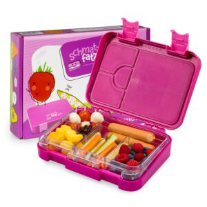 Klarstein Schmatzfatz junior desiatový box, 6 priehradiek, 21,3 x 15 x 4,5 cm, bez BPA