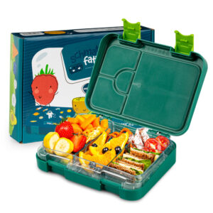 Klarstein Schmatzfatz junior desiatový box, 6 priehradiek, 21,3 x 15 x 4,5 cm, bez BPA