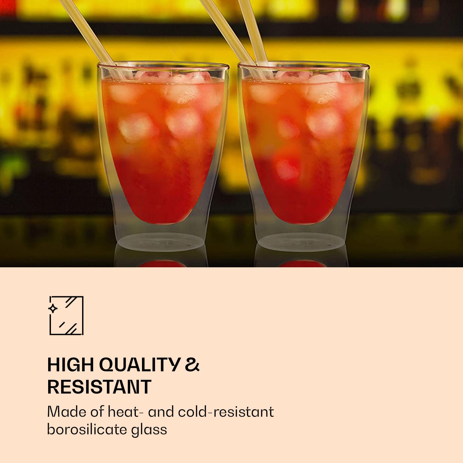 Feelino DUOS, dvojstenný pohár, 310 ml – Obrázok 3