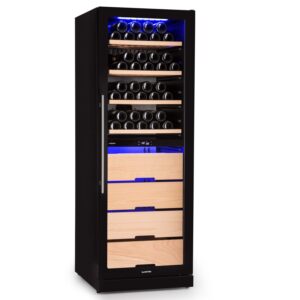 Klarstein Barossa 123 Duo vinotéka 123 fliaš 226 l 2 zóny dotykové ovládanie