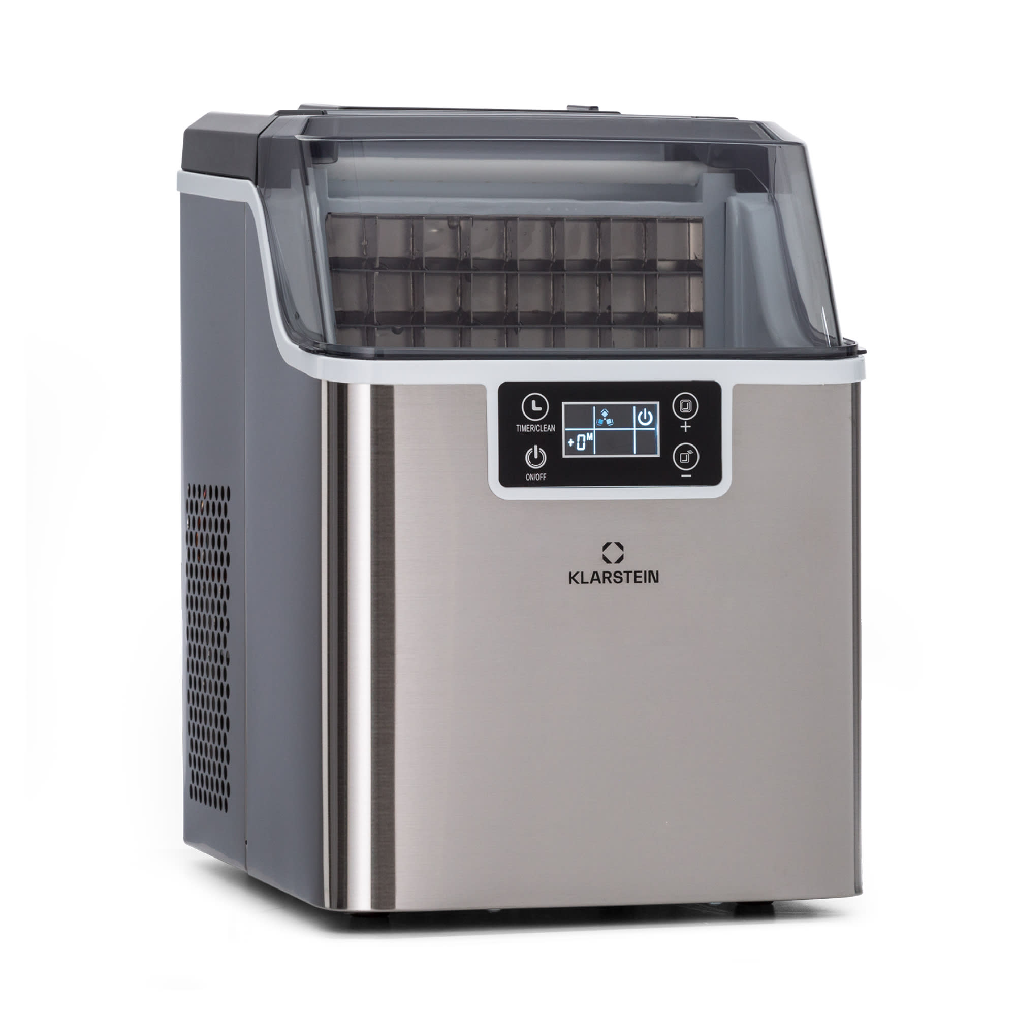 Klarstein Chios, výrobník ľadu, 20 kg/24 h, Auto-Clean, nádrž 3,2 l