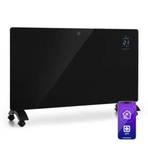 Klarstein Bansin Crystal Smart, konvektor, 2500 W, 5 - 50 °C, ovládanie cez aplikáciu