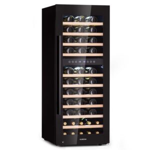 Klarstein Barossa 73 Uno, vinotéka, 192 l, 2 zóny, 73 fliaš, dotykový displej