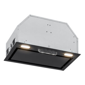 Klarstein Camila, vstavaný digestor, 52 cm, 369 m³/h, LED, dotyková plocha, nehrdzavejúca oceľ