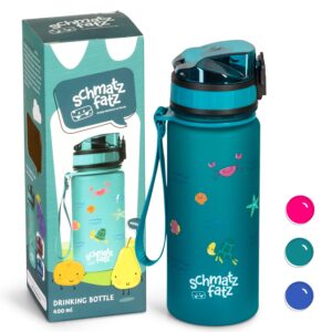 Klarstein Schmatzfatz Wakaba fľaša na pitie | 400 ml | Tritan | Popruh na prenášanie | Bez BPA